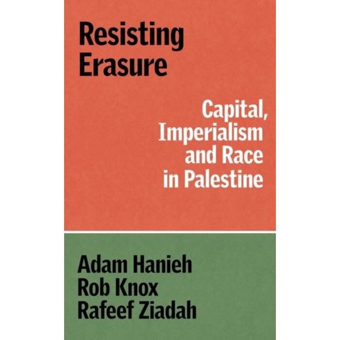 Resisting Erasure: Capital, Imperialism and Race in Palestine