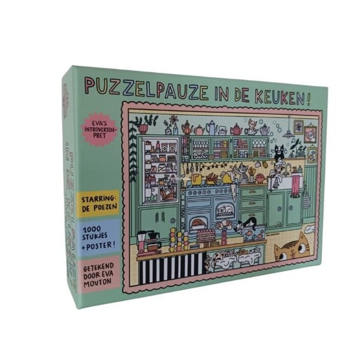Eva's introvertenpret: Puzzelpauze in de keuken