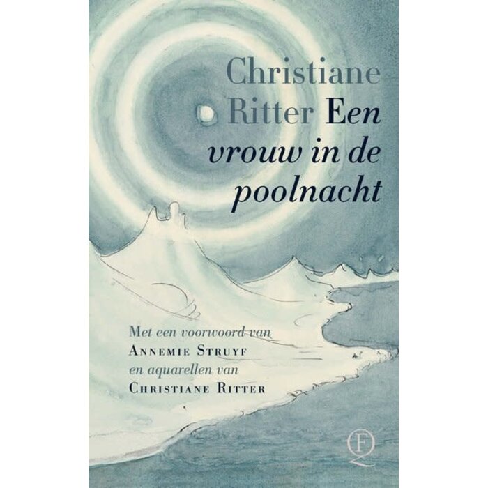 Een vrouw in de poolnacht