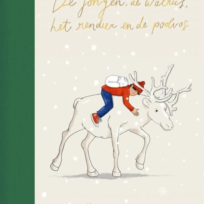 De jongen, de walrus, het rendier en de poolvos