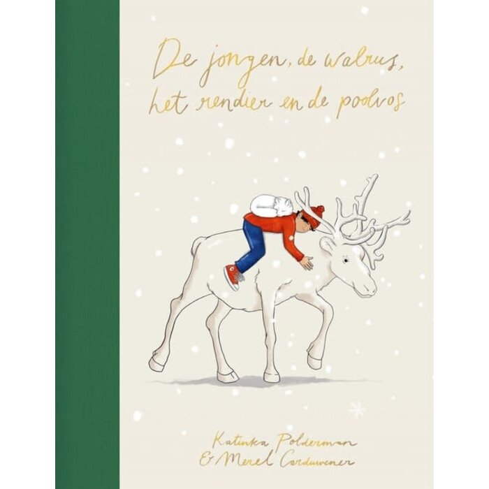 De jongen, de walrus, het rendier en de poolvos