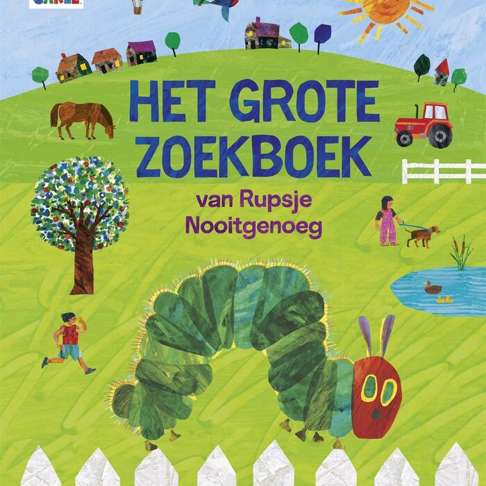 Het grote zoekboek van Rupsje Nooitgenoeg