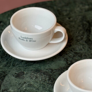 Luddites Coffee Cup & Coaster (250 mL)