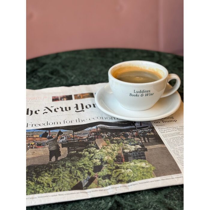 Luddites Coffee Cup & Coaster (250 mL)