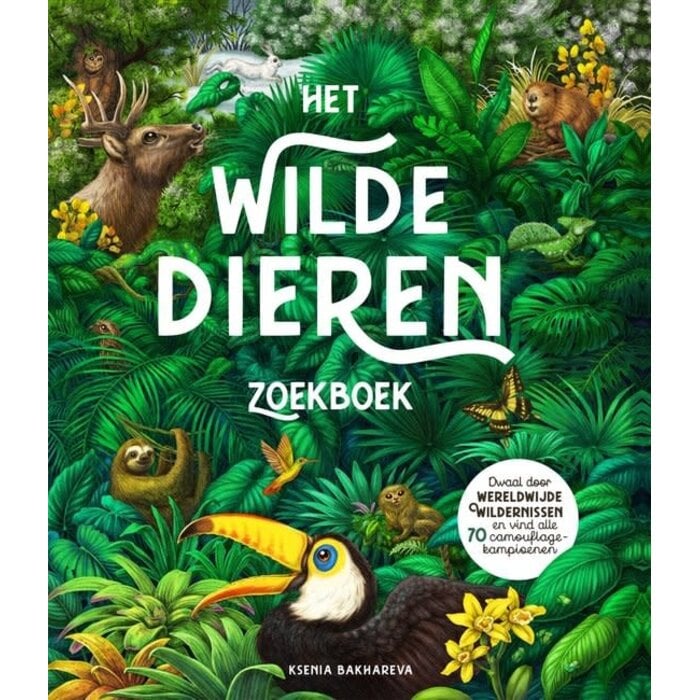Het wilde dieren zoekboek
