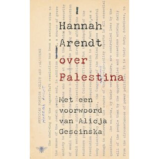 Hannah Arendt Over Palestina
