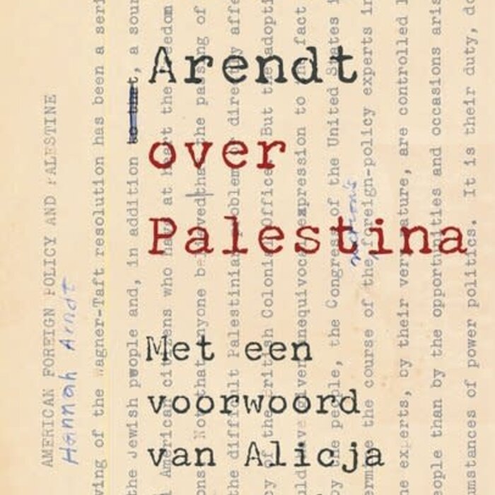 Hannah Arendt Over Palestina