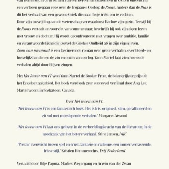 Zoon van niemand