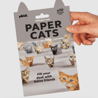 Paper Cats | Diy Origami Kit