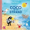 Coco op het strand