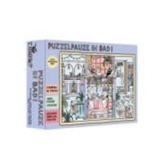 Eva's introvertenpret- Puzzelpauze in bad