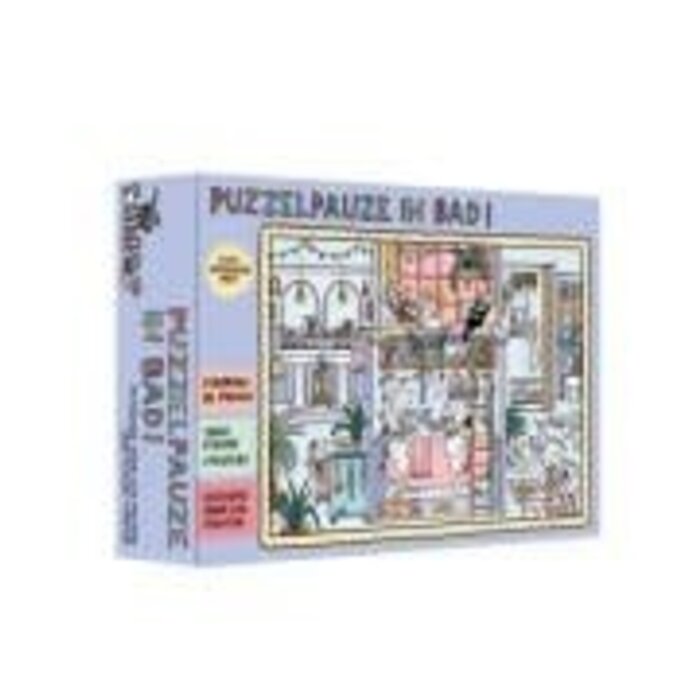 Eva's introvertenpret- Puzzelpauze in bad
