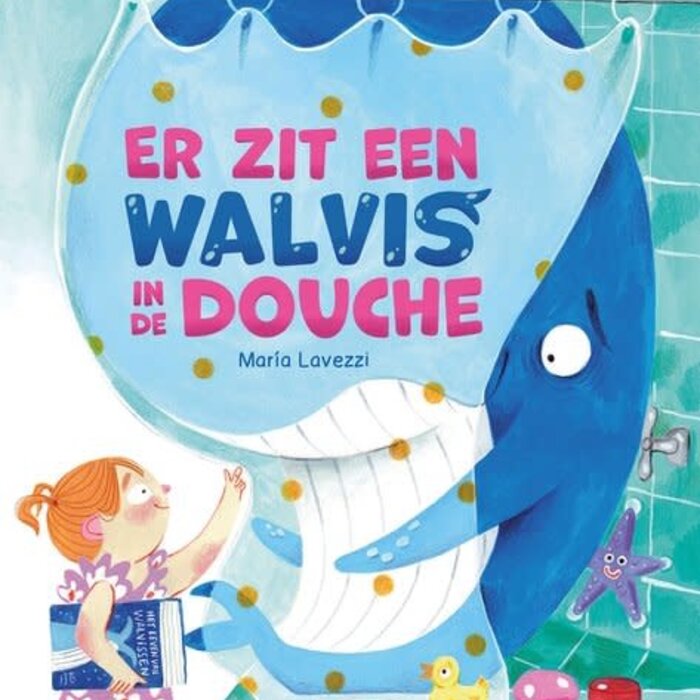 Er zit een walvis in de douche