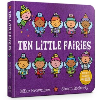 Ten Little Fairies Board Book