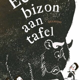 Een bizon aan tafel