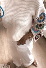 Pull mouwen crochet