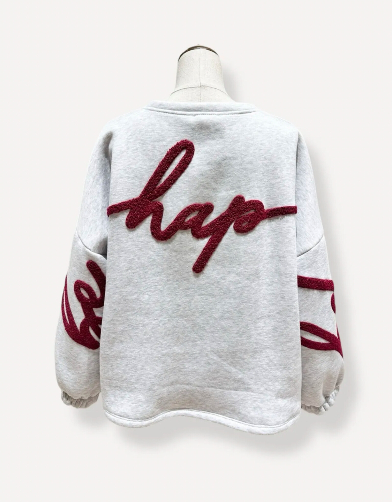Sweater "be happy"