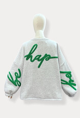 Sweater "be happy"