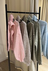 Pull Coco + sjaal gestreept