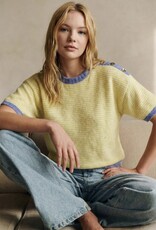 Pull Demi km geel gestreept