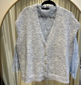 Pull Lana lace lichtblauw