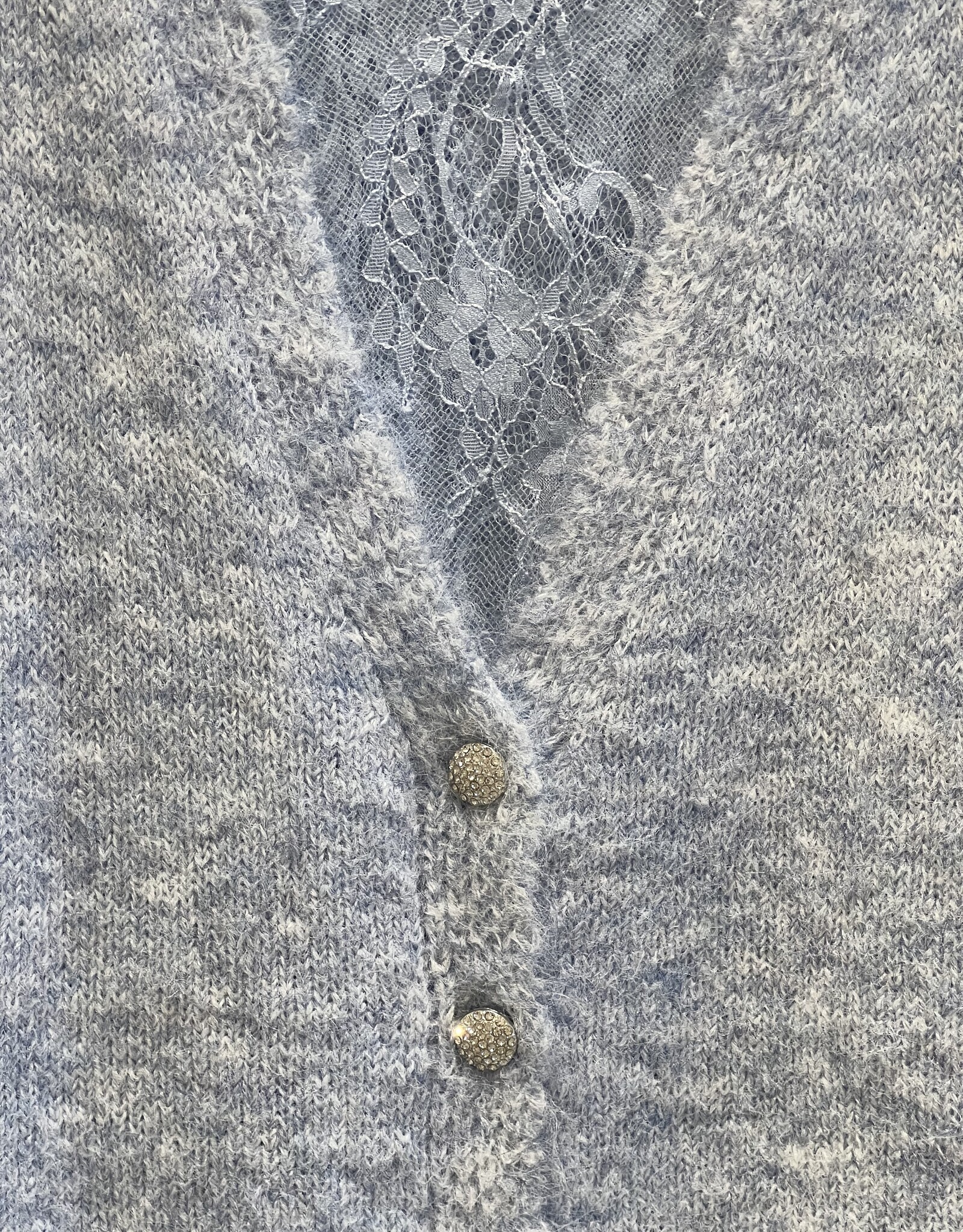 Pull Lana lace lichtblauw