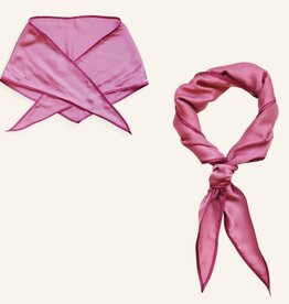 Triangle Scarf Rose bordeaux