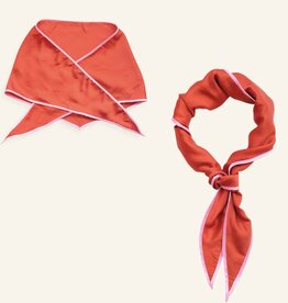 Triangle Scarf  coral pink