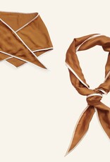 Triangle Scarf caramel creme