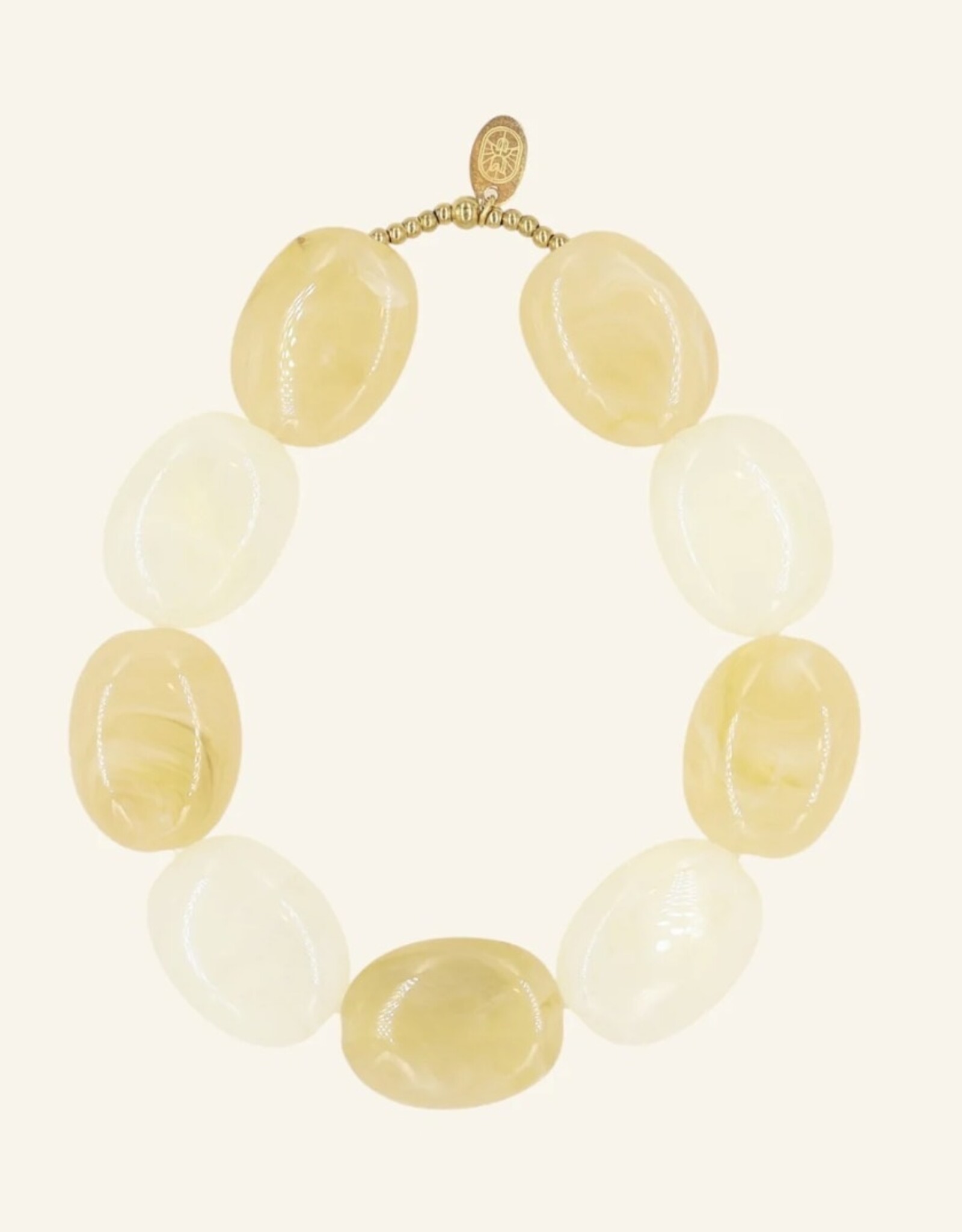 Lovely latte armband