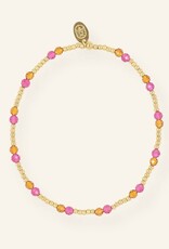 Caramel pink armband