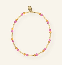 Caramel pink armband