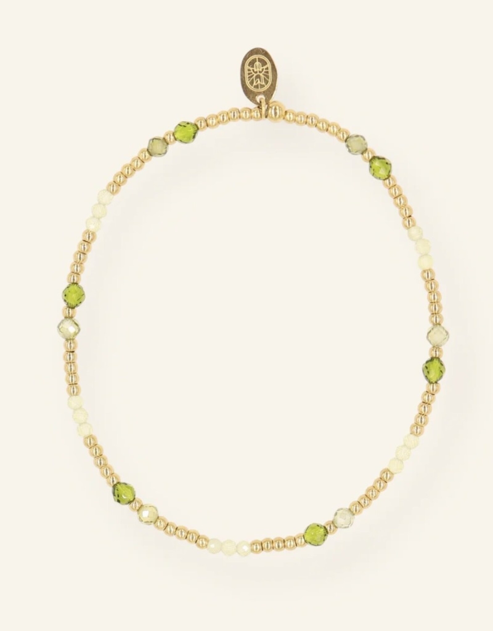 Olive lime armband