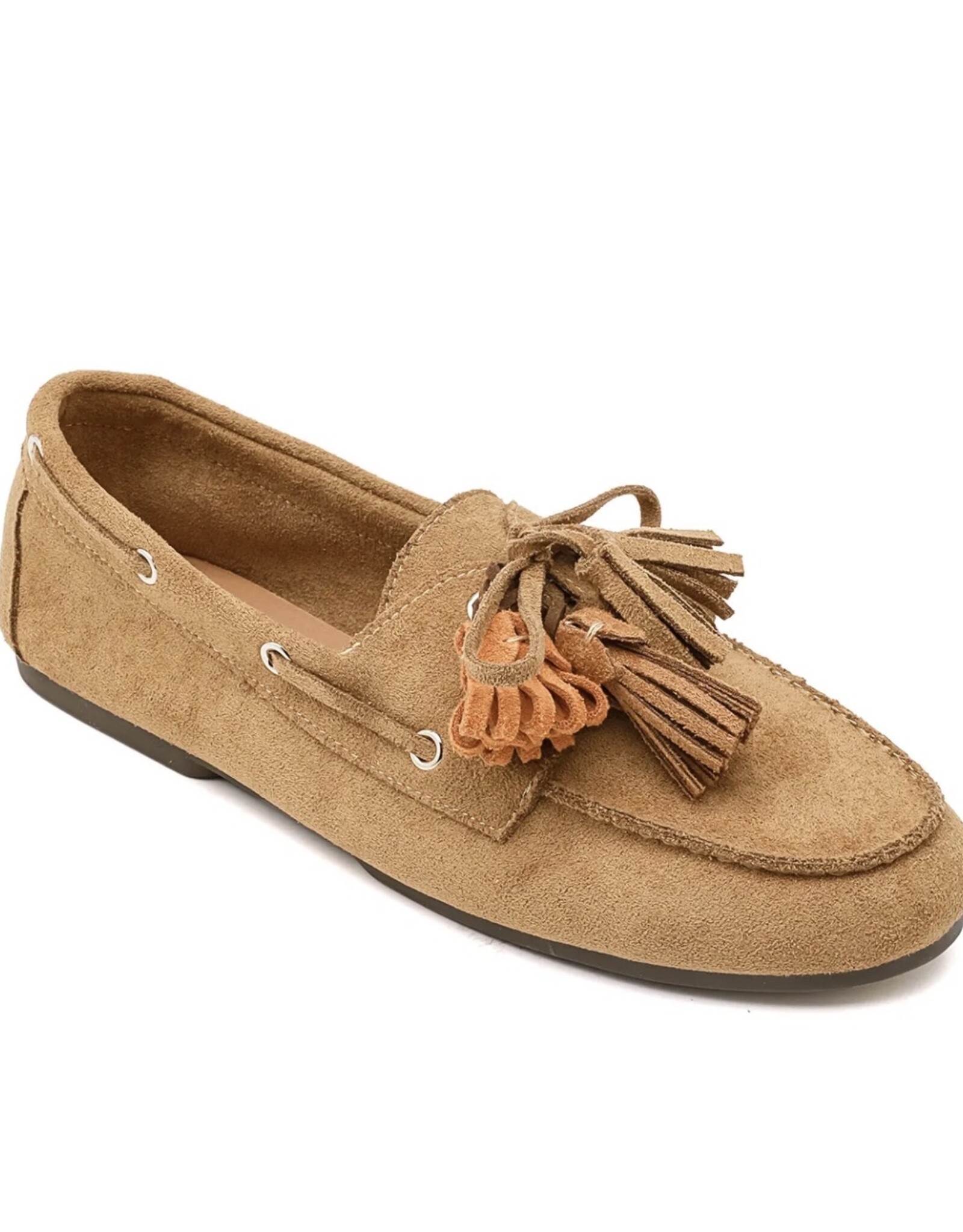 Mocassin met floches
