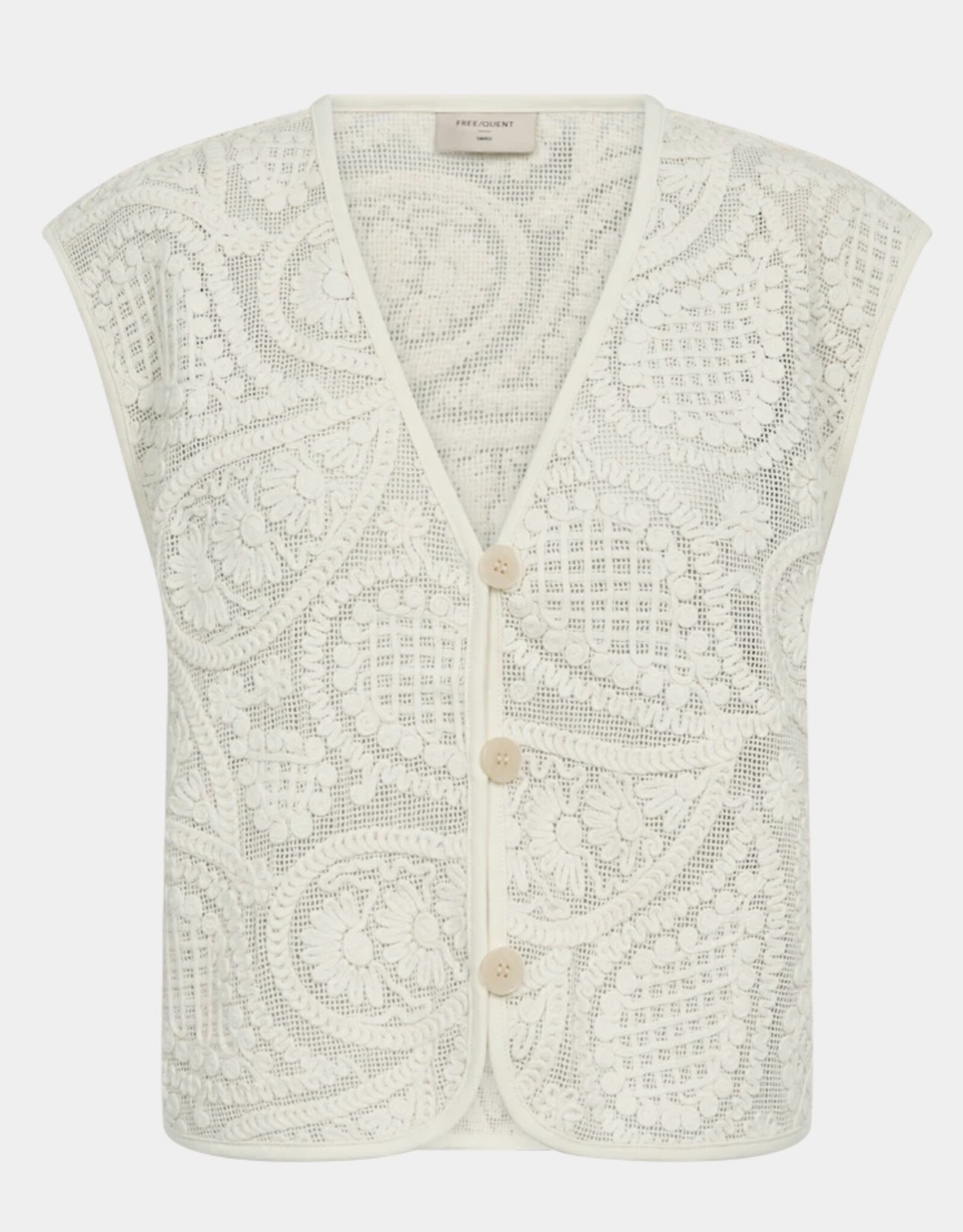 FQ Crossy waistcoat crochet