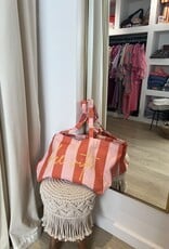 Zak "Dolce Vita" oranje/roze 30x40x15cm