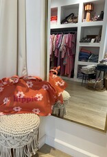 Zak "Hippie" oranje/roze 30x40x15cm