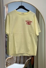 T-shirt Sardines geel