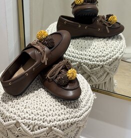 Mocassins pompons