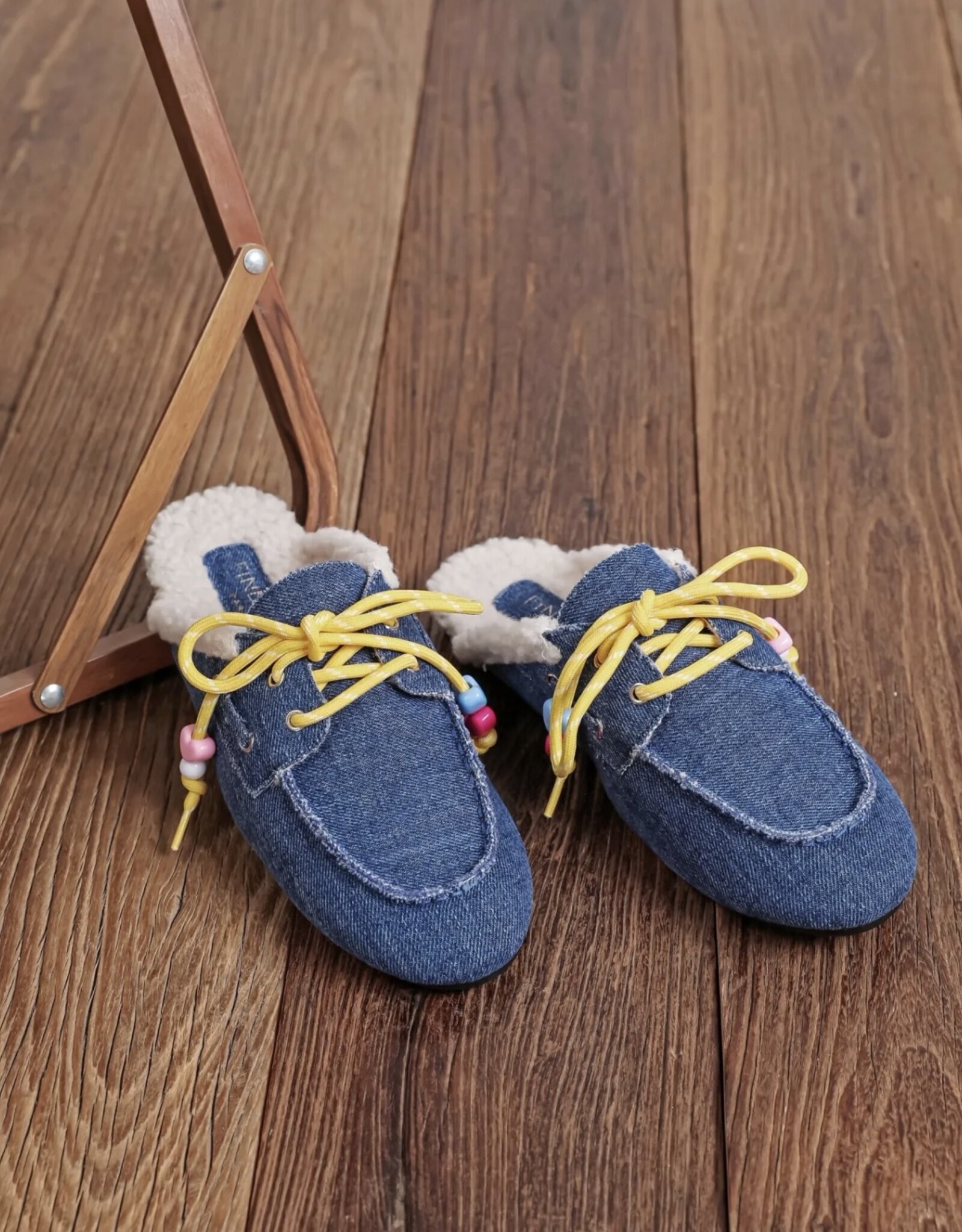 Loafers met teddy