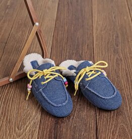Loafers met teddy
