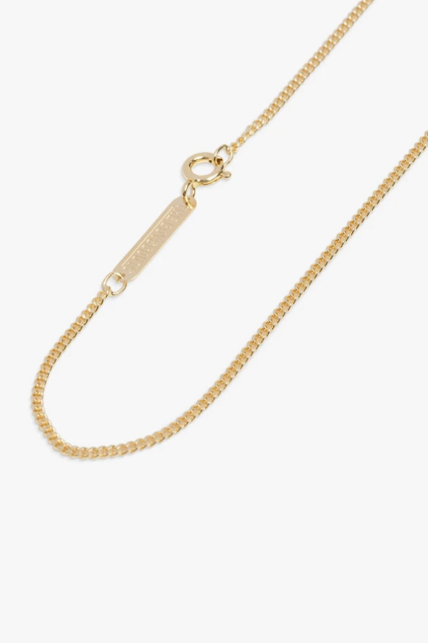 1.6 mm | The Boyscouts Facet Cable | Necklace | Gold