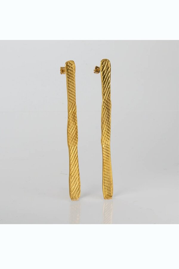 Tweek-Eek | Boucles d'oreilles Olonglong 24K