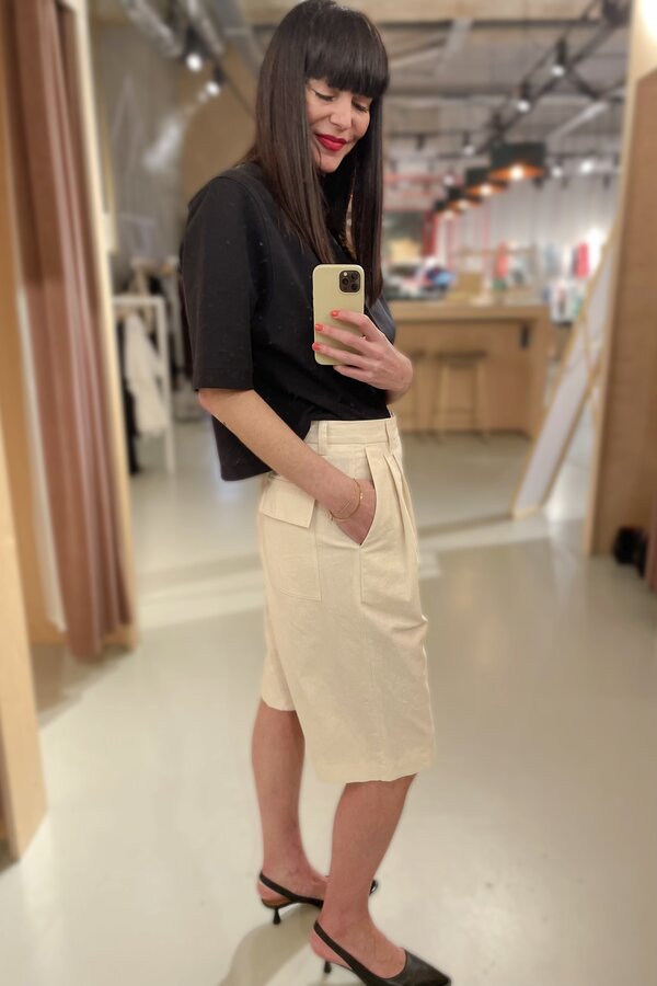 Adnym Atelier | Short Garbo | Offwhite