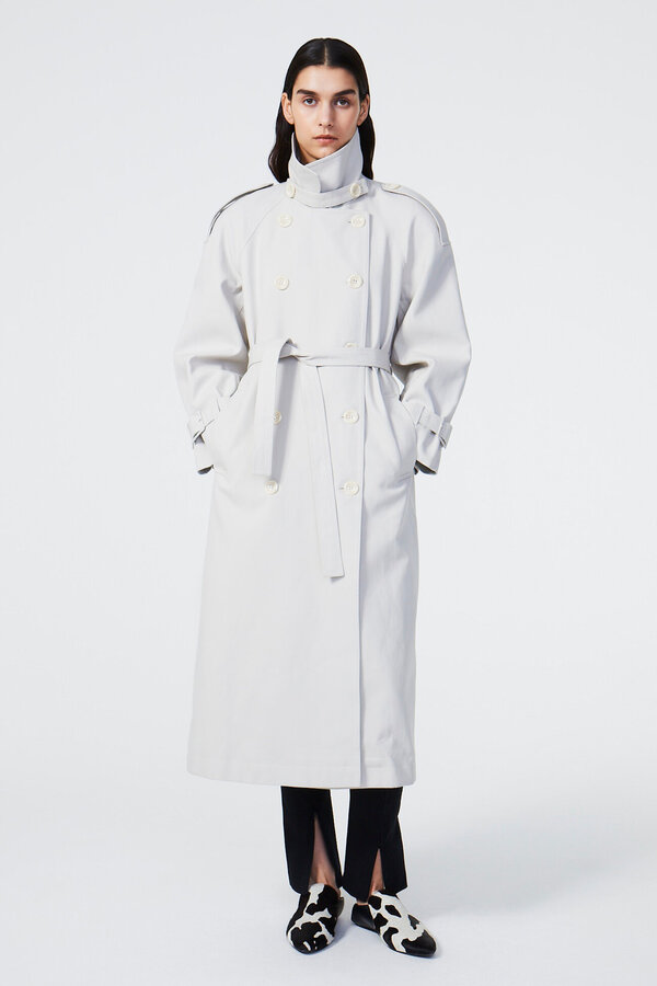 Rodebjer | Lois Trenchcoat | Stone