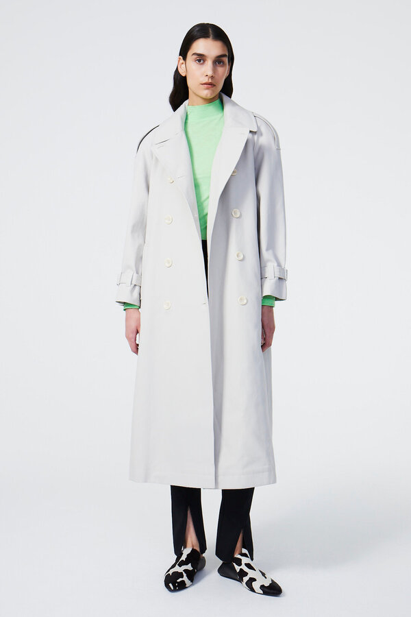 Rodebjer | Lois Trenchcoat | Stone