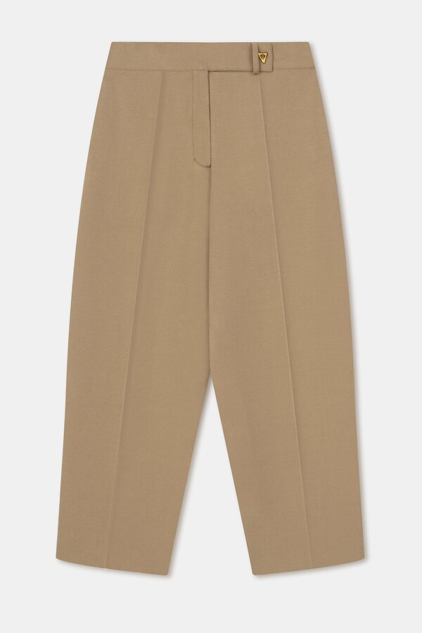 AERON | Madeline Knitted Suiting Pants | Camel