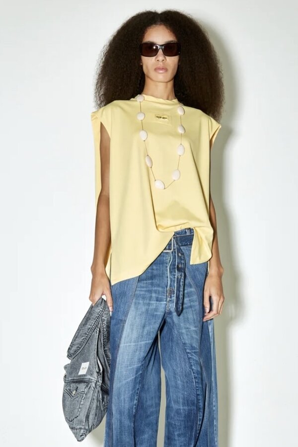 Façon Jacmīn | Tosca Top | Light Yellow