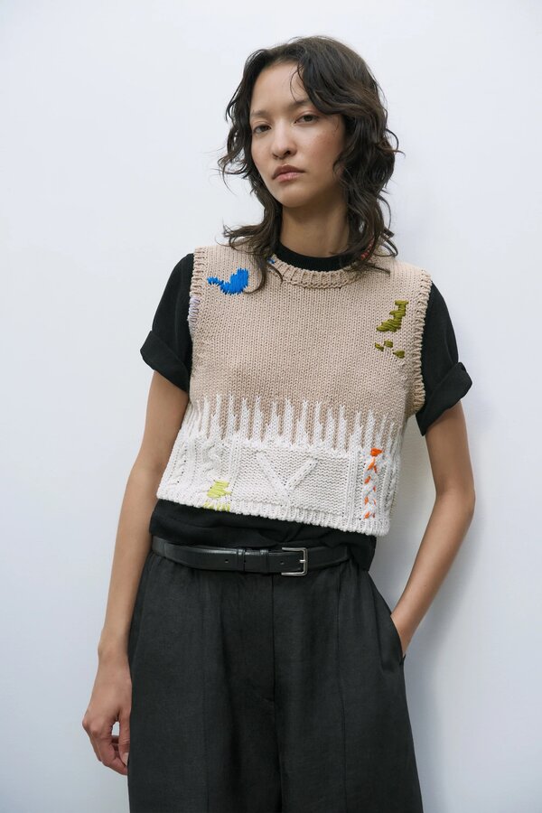 Cordera | Cotton Embroidered Top