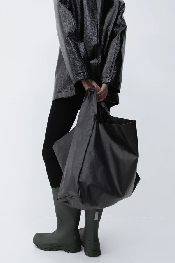 KASSL Editions | Tote Shoulder Bag | Oil Black
